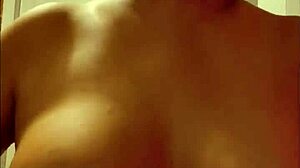 milf mexicana culona flashes mirror and takes huge cum load