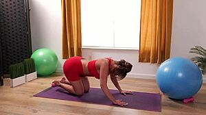 HEY MOMMY, YOUR BFF'S STEPDOTER NEEDS THAT LESBO YOGA PUSSY LICK!!