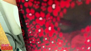 curvy latina girlfriend fucks cuckold boyfriend and friend doggystyle close-up