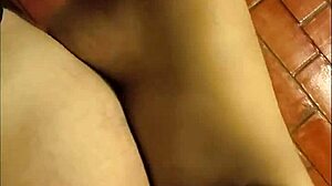 milf mexicana culona flashes mirror and takes huge cum load