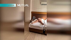 Mutual Masturbation Cumshot With Tattooed Blonde Babe Lisssa