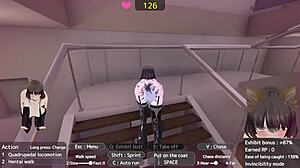 Exhibitionist slut masturbates publicly in store humiliating herself for all