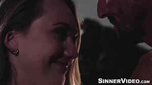 hey tommy gunn lets aj applegate ride his thick cock cowgirl style