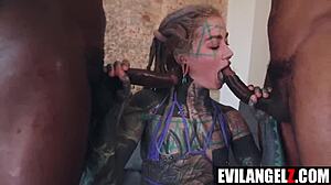 darrell deeps nelson mandingo destroy her with dp!