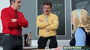 Teacher Seduced by Student for Forbidden Classroom Sex Romp