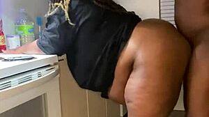 Milf's Big Cock Kitchen Fuck Pt. 2