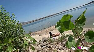 Natali Quinn hunts public quickies and nails her swamp target doggystyle.