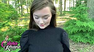 hey cutie wanna see this hot teen pov suck cock outdoors cumshot?