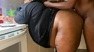 Milf's Big Cock Kitchen Fuck Pt. 2