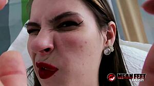 hey ziva fey, tease those big boobs harder on cam!