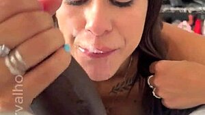 A Vampira Juliara Jujuba Gets Squirting Creampie Satisfaction