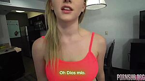 seducing my horny stepsis boosts her cardio with creampie