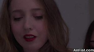 Ever wonder how sexy lezzies stretch those tight butt holes with fists?