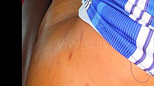 Babe's Huge Oiled Ass Rides Massive BBC Cowgirl!