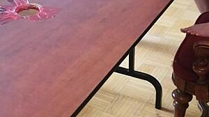 i stomp cum out of huge cock under my bare feet