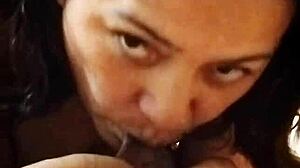 paying rent late with dirty cock sucking orgasm