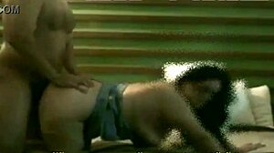 fat mexican wife cucked bent over doggy in hotel by old guy