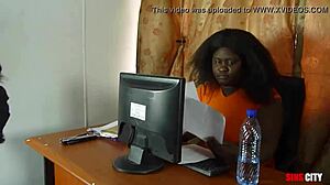 i fucked the interviewer hard before she offered me the job