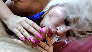my cool mature wife slut plays with toys closeup