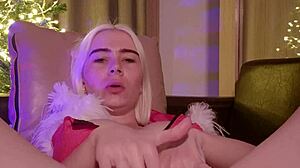 Watch Me Spread My Wet Pussy for Christmas Facesit