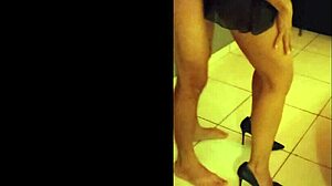 uber driver swelled my pussy in front of cuckold