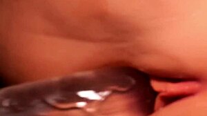 shaved fuck doll fingers pussy with masturbator toy