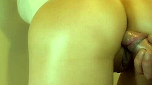 asian mature wife rides cowgirl for cuckold husband doggy bent over closeup fantasy