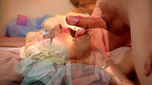 horny stepmom begs for my hot cumshot all over her pretty face