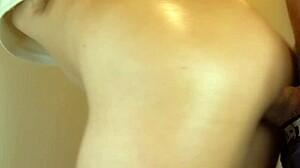 asian mature wife rides cowgirl for cuckold husband doggy bent over closeup fantasy