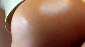 asian mature wife rides cowgirl for cuckold husband doggy bent over closeup fantasy