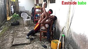 Sweet Creampie Pussy Craves Outdoor BBC Pounding Raw!