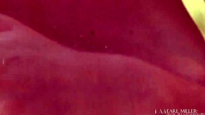 Capri Anderson fingers gaping pussy clit to squirting orgasm outdoors