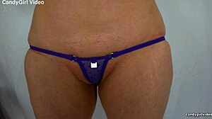 Anabelle Pync Toys Tight Pussy Closeup in Lingerie Solo 4K