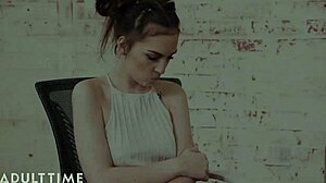 Raven Wright Deepthroats Boss Cock to Land Babysitter Gig!