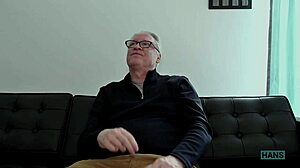 Grey Daddy's Cock Bursts Cum in Topmodel's Wet Holes