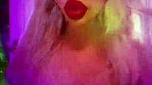 Huge-Lipped Blonde Findom Diva Releases Fetish Anthem!