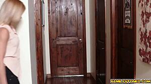 Stepdad Savors Licking Liv Revamped's Dripping Wet Pussy