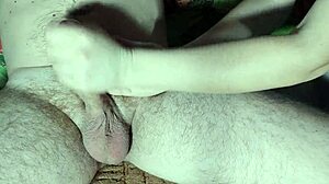 hey, watch this asian babe handle that big cock close-up