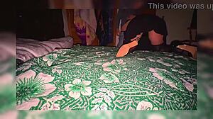 drunk divorced milf mexicana fucks young guy after drinks thinking it's a lamp