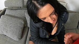 damn milfycalla soaks her old dirty downjacket in pee and cum preview u gotta see...