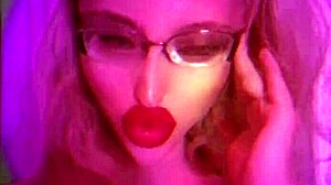 Huge-Lipped Blonde Findom Diva Releases Fetish Anthem!