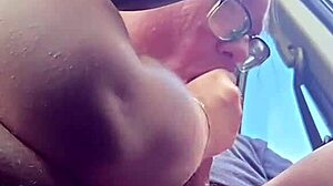 bbw amateur deepthroats massive cock for homemade lunch