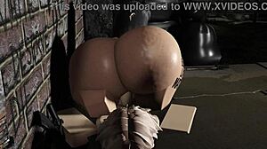 Latina big ass ready for monster cock back alley pounding?