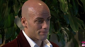 that bald dude roughly screwed the small titted brunette in retro stockings and heels