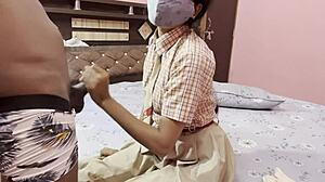 Desi Schoolgirl Hardcore Big Cock Village Sex