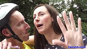 i picked up this english mature and fucked her arse hard