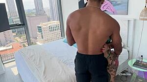 roxanne roselle's massive bbl ass shakes backstage pawg vibes