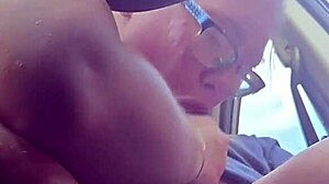 bbw amateur deepthroats massive cock for homemade lunch