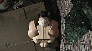 Latina big ass ready for monster cock back alley pounding?