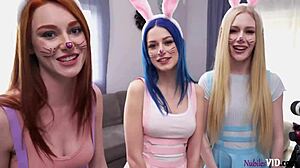 Emma starletto jewelz blu lacy lennon bad bunnies family pies stepcousins cowgirl deepthroat creampie